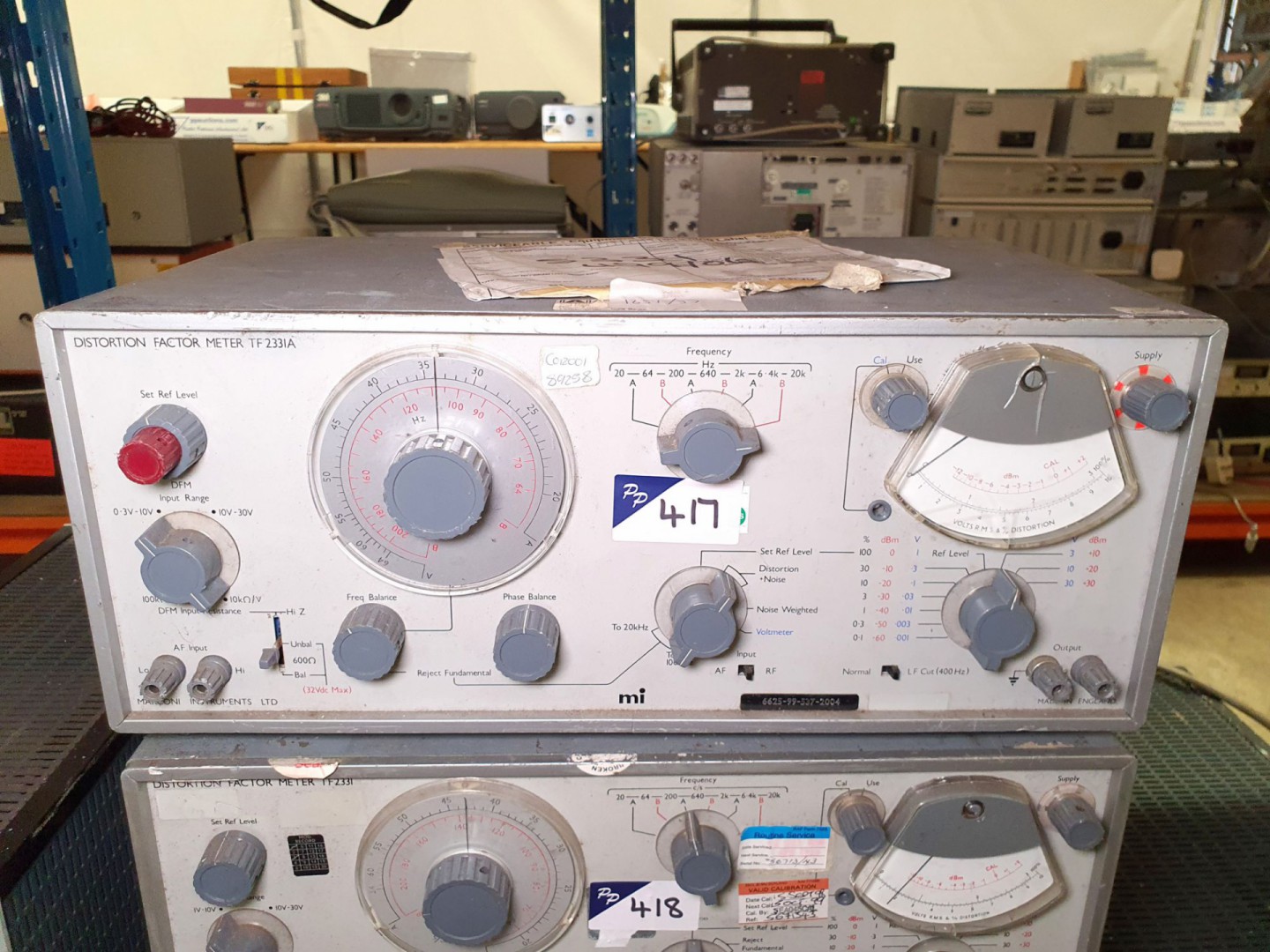 Marconi TF2331A distortion meter (B562) - Lot loca...