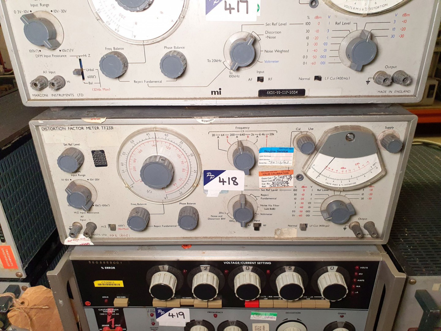 Marconi TF2331 distortion meter (B561) - Lot locat...