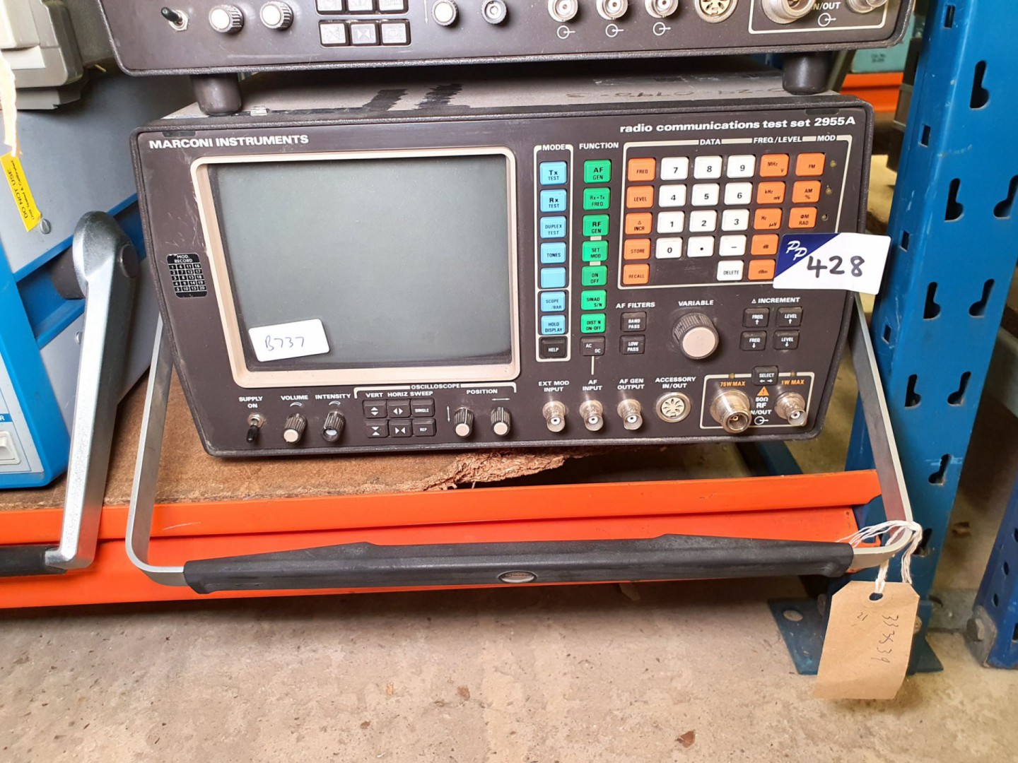 Marconi 2955A radio communications test set (B737)...