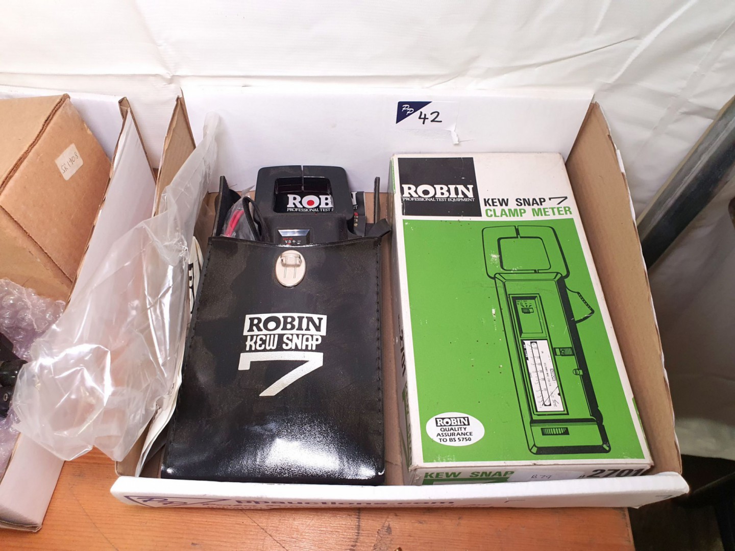 Robin Kew Snap 7 clamp meter (boxed) - Lot located...