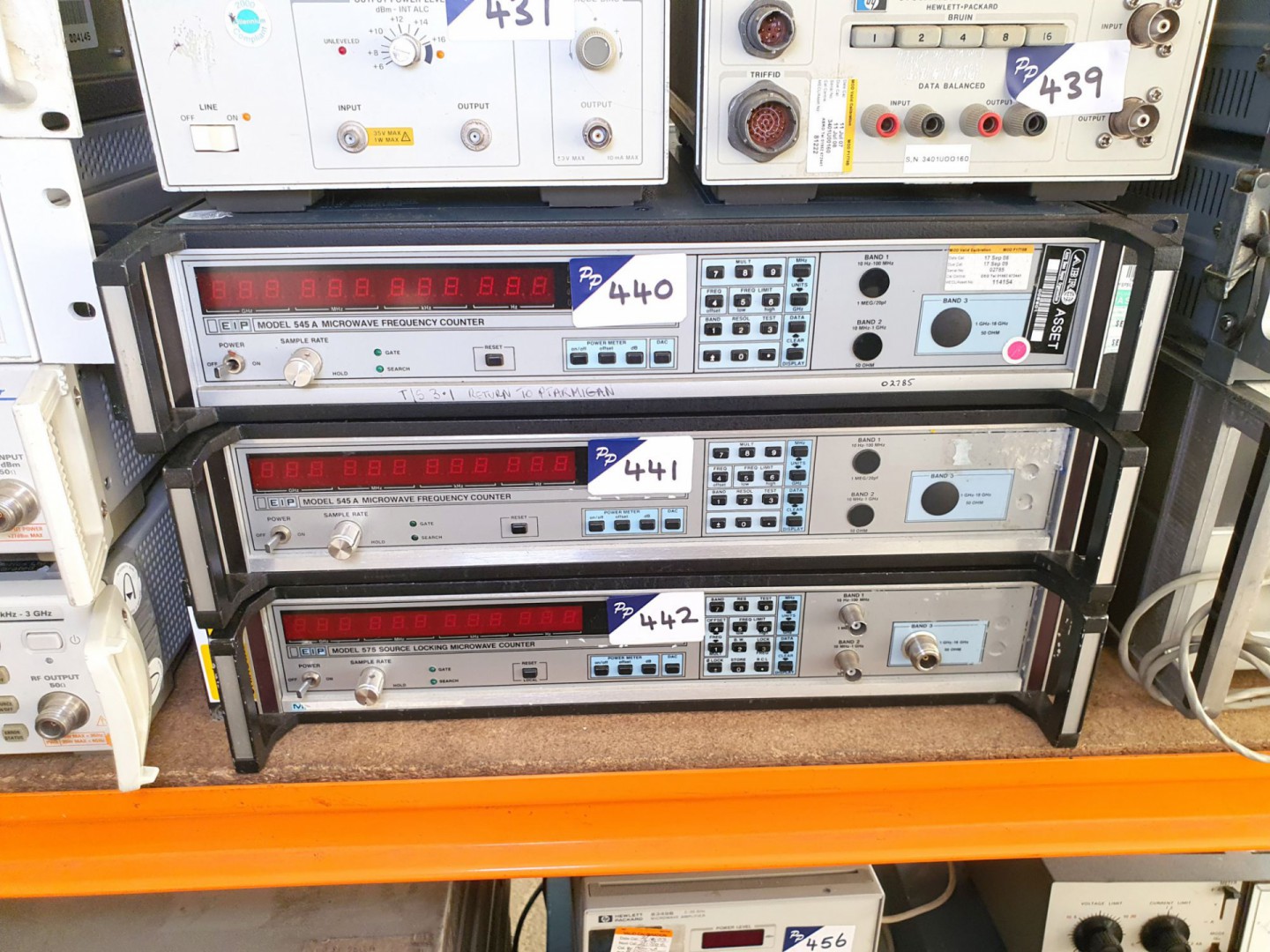 EIP 545A microwave frequency counter, 10Hz - 18GHz...