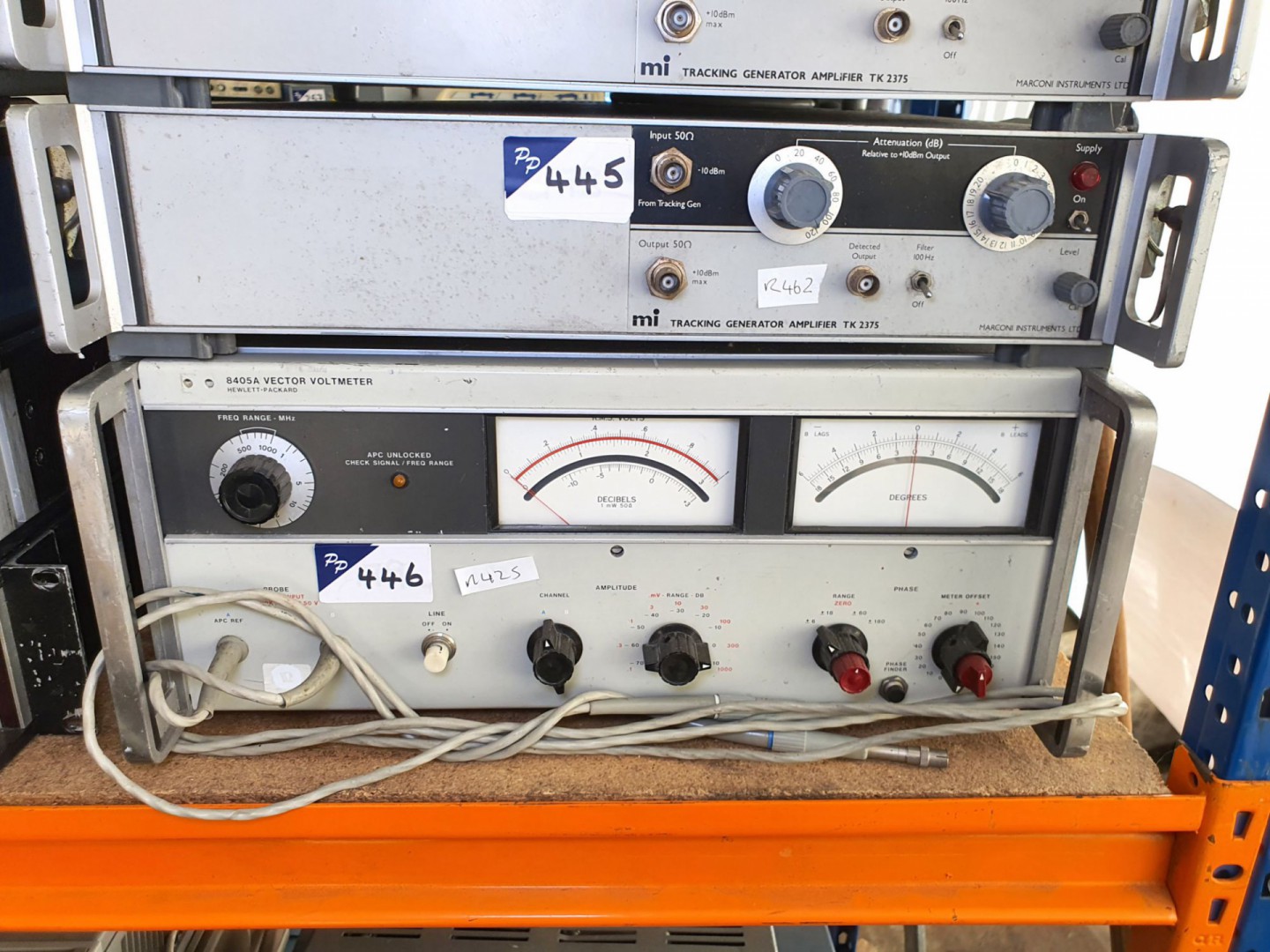 HP 8405A vector voltmeter (R425) - Lot located at:...