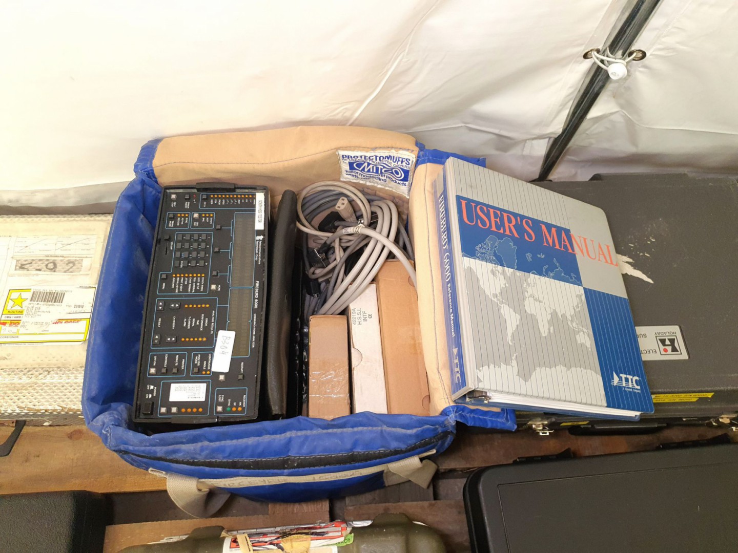 TTC Firebird 6000 comms analyser with modules, acc...