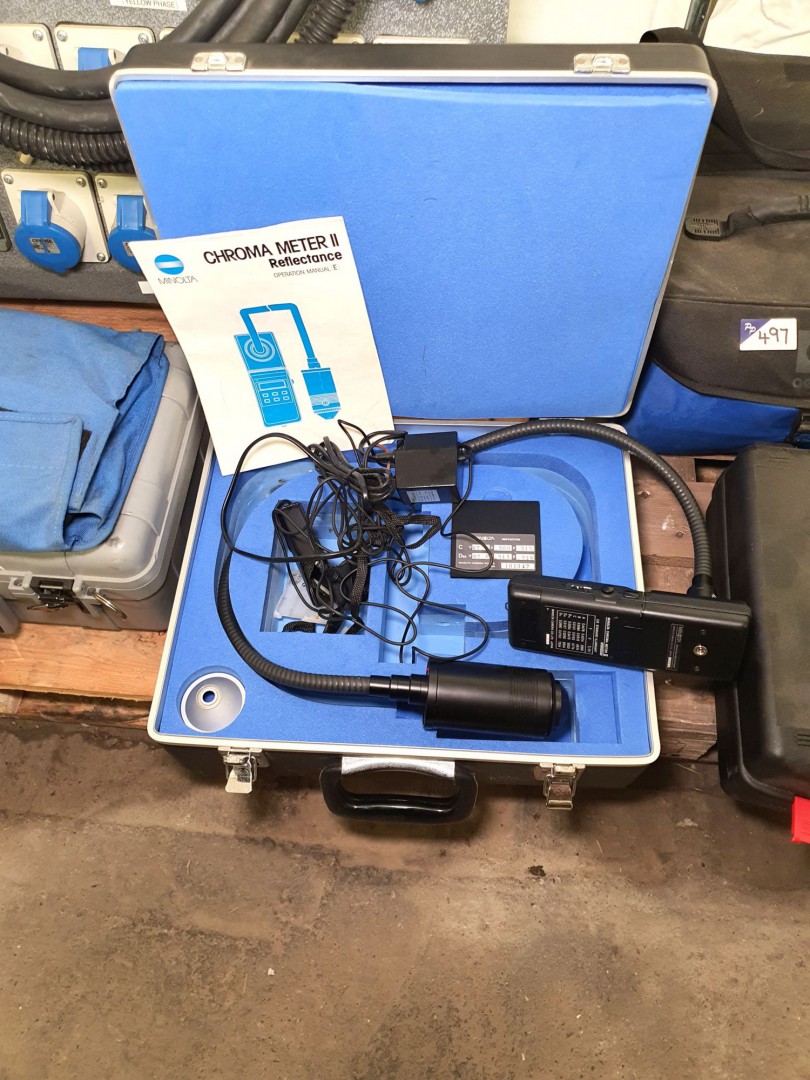 Minolta Chromameter 11 reflectance in carry case w...