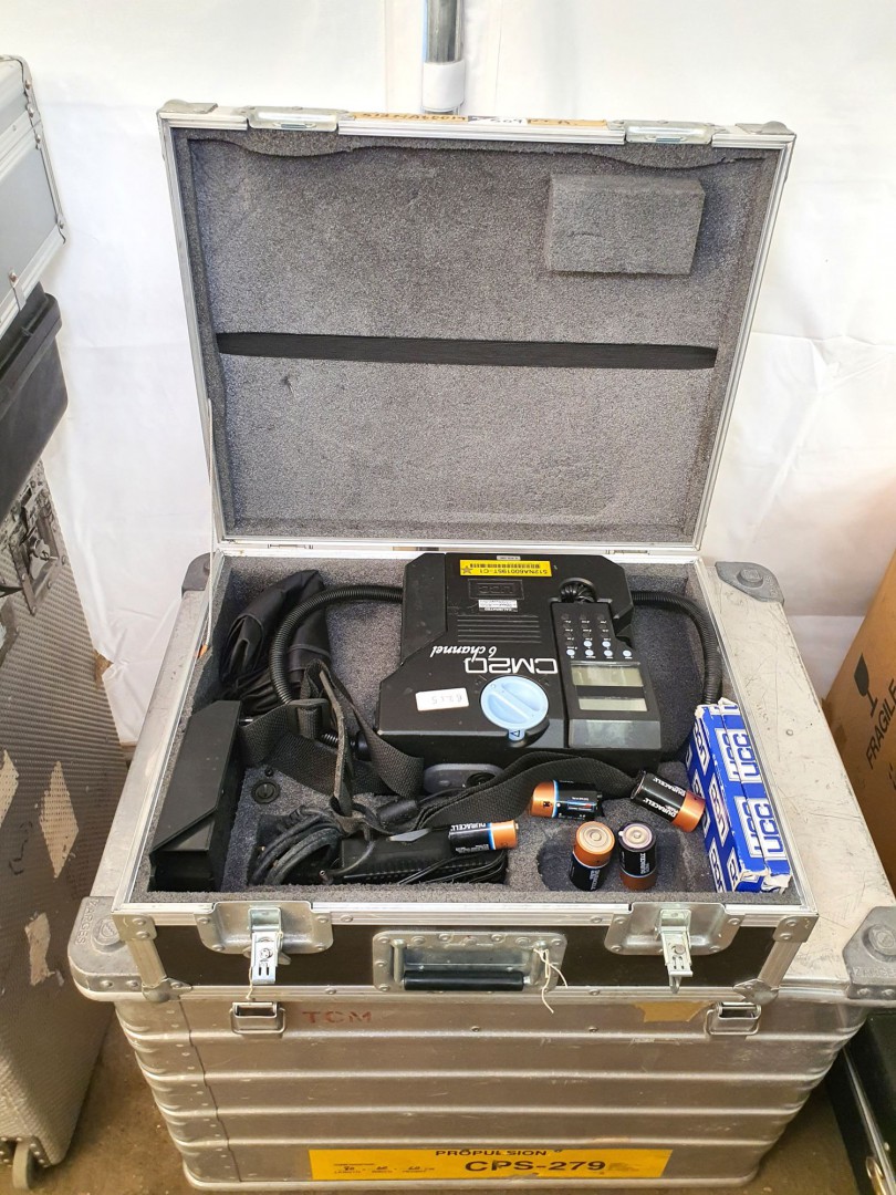UCC CM20 contamination monitor in transit case (B2...