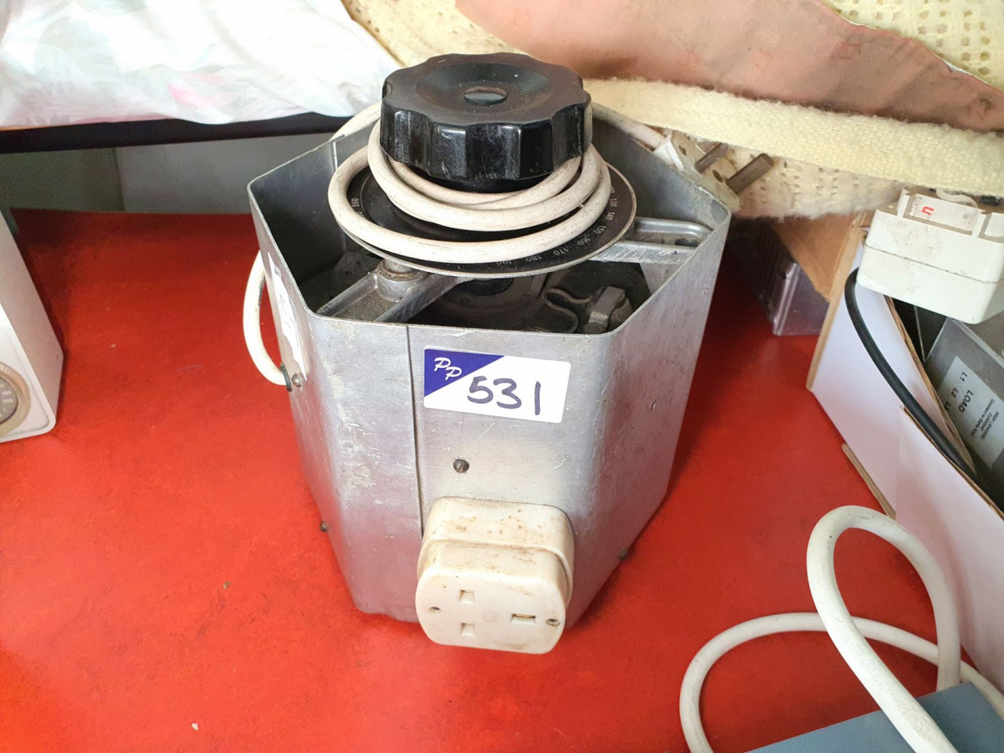 Variac variable transformer 84537, 0-260v output,...