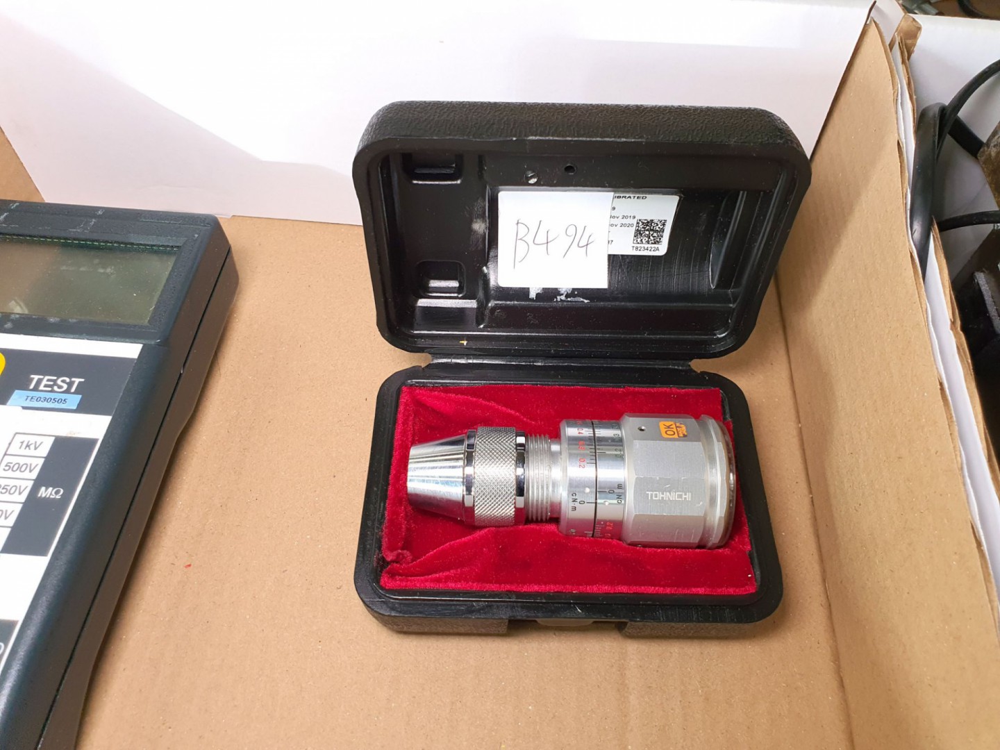 Tohnichi 80G1 5CN torque wrench in black case (B49...