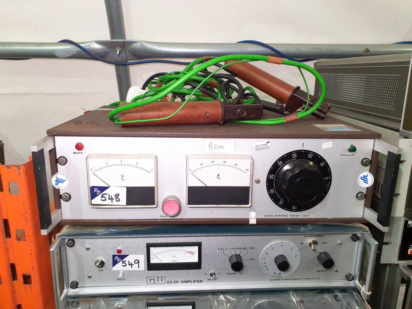 Ferranti CS371 earth bonding tester (B204) - Lot l...