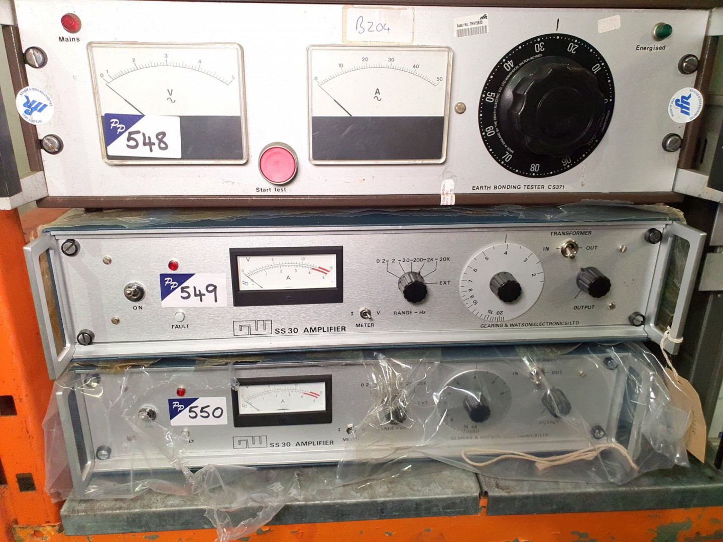 Gearing & Watson SS30 synco simulator / PWA source...