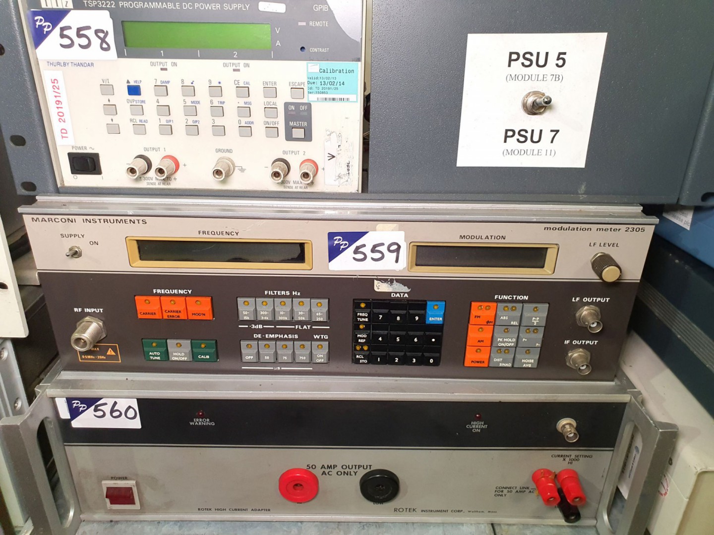 Marconi 2305 mod meter (spares or repair) (B447) -...