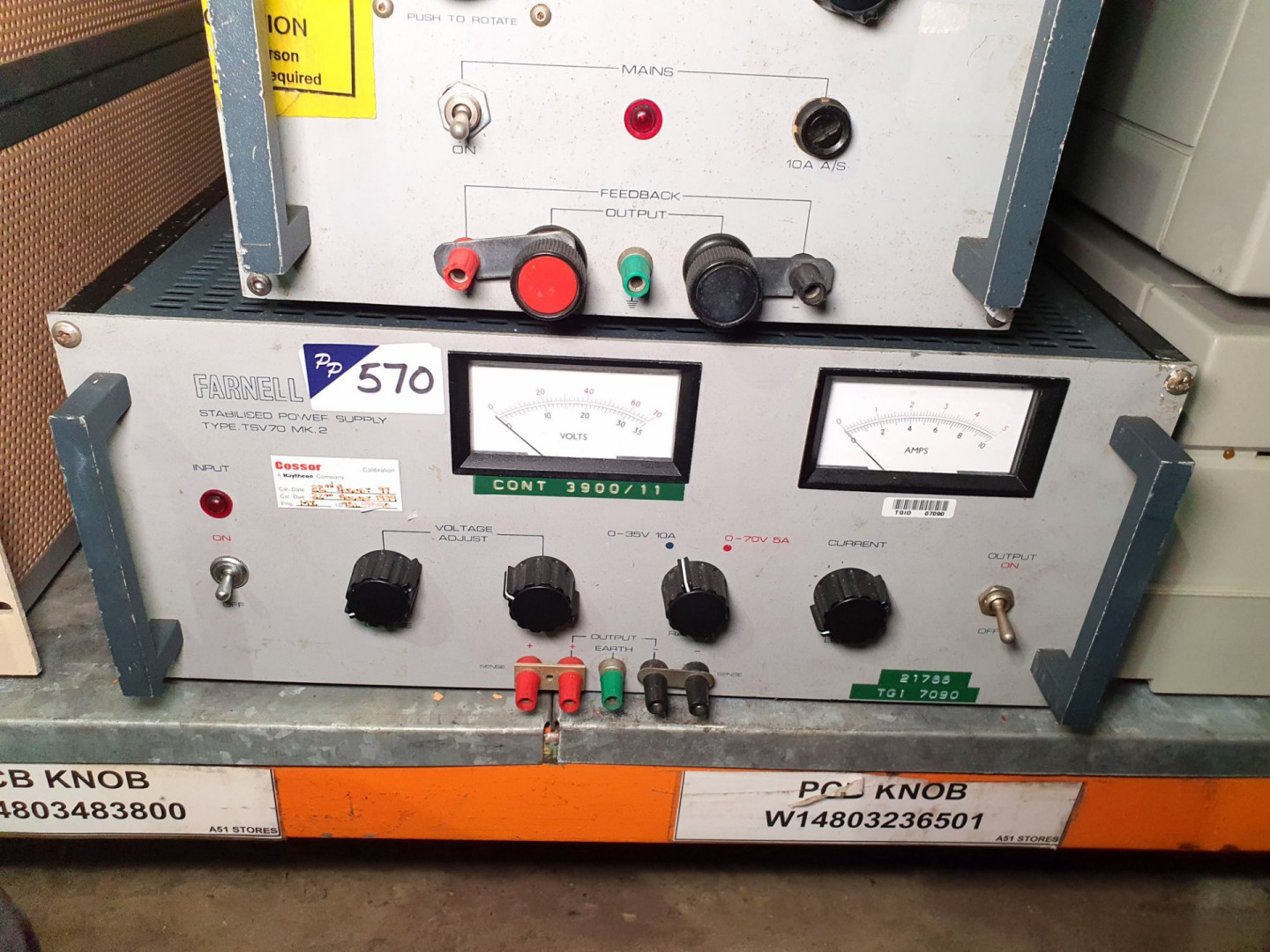 Farnell TSV 70 mark 2 PSU, 0-35v, 10A / 0-70v, 5A...