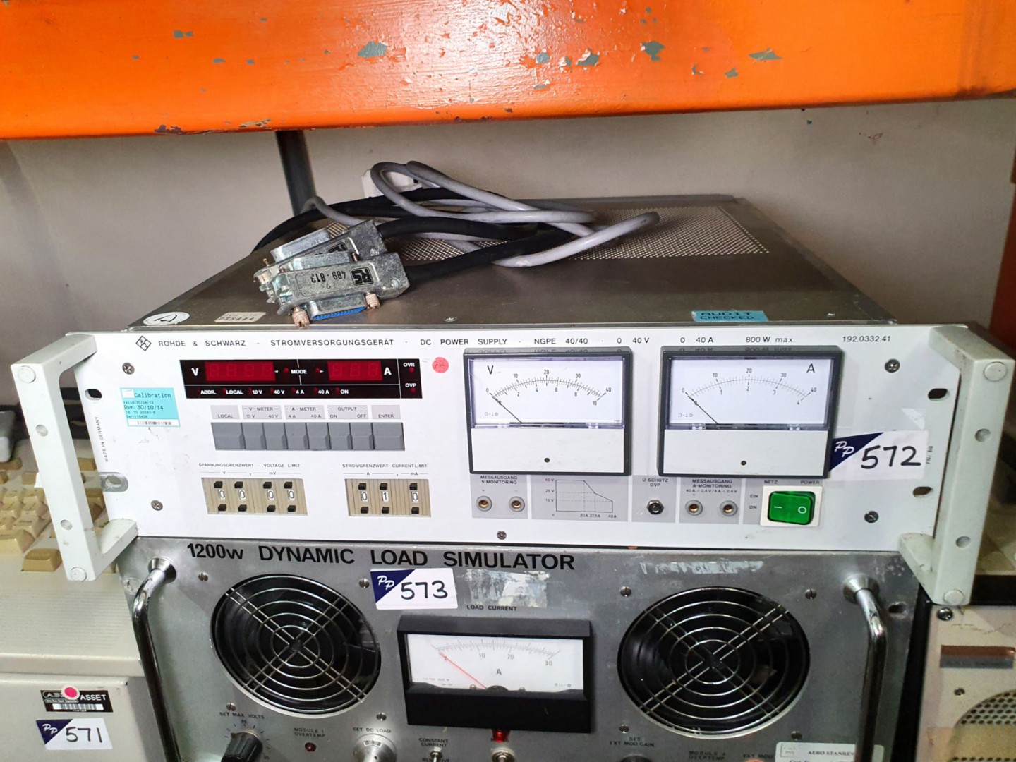 R/S NGPE DC PSU, 0-40v, 0-40A, 800W (GPIB) (B435)...