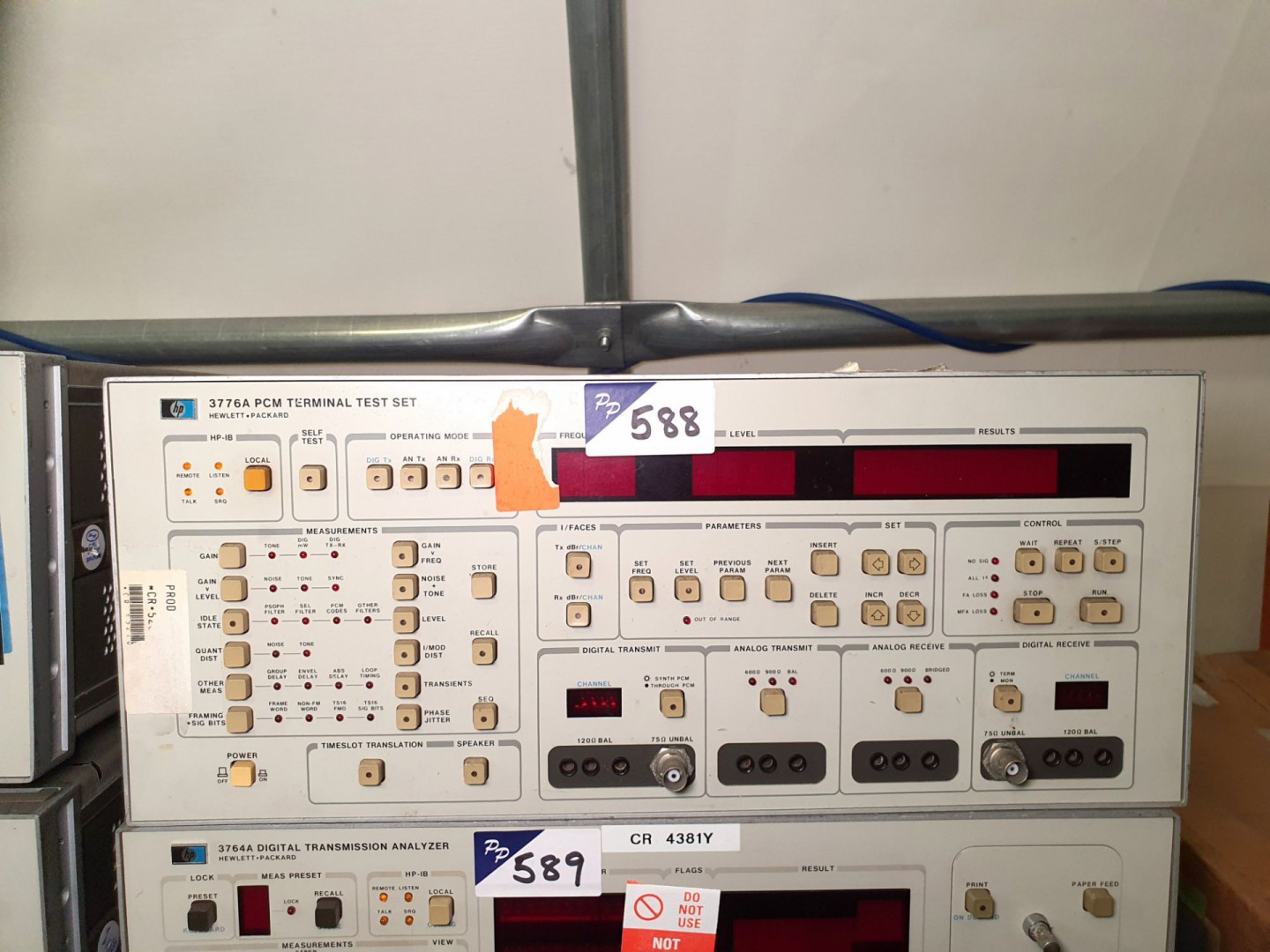 HP 3776A PCM terminal test set (B290) - Lot locate...