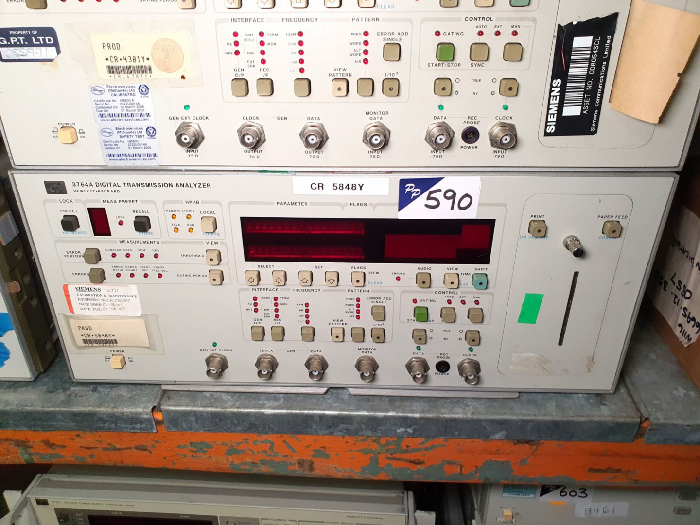 HP 3764A digital transmission analyser (B298) - Lo...