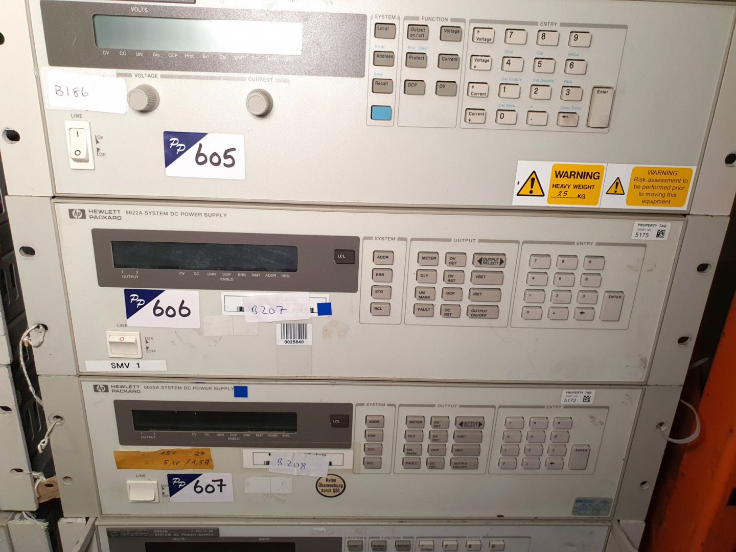 HP 6622A DC power supply, two outputs, 0-20v, 4A /...