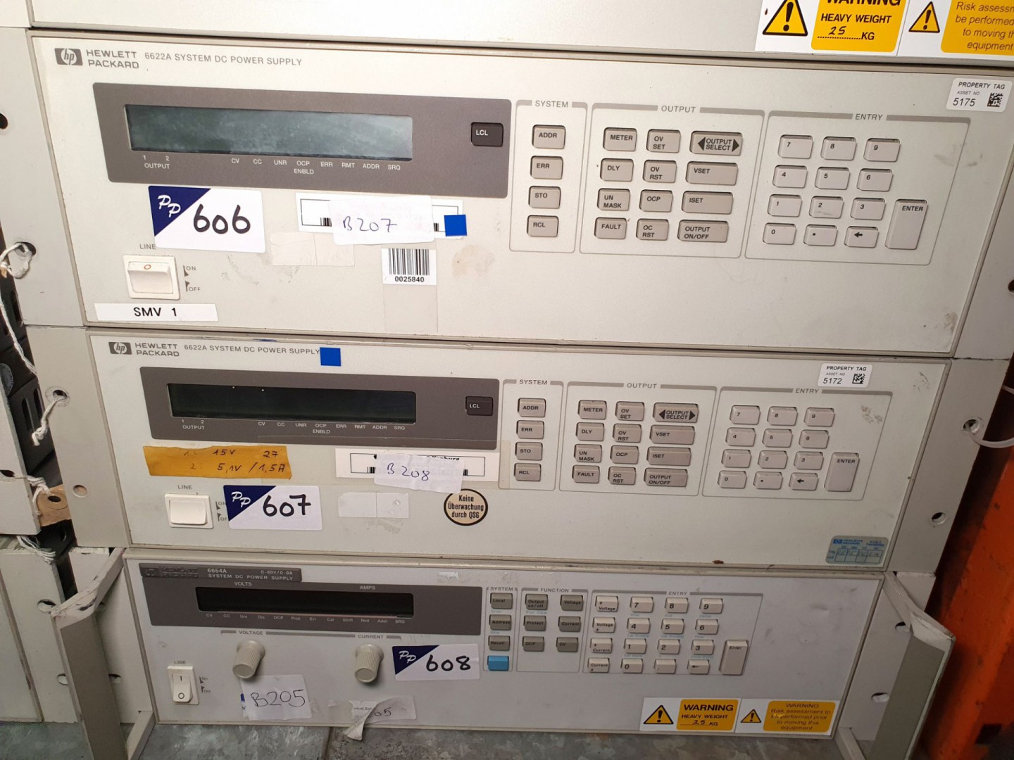 HP 6622A DC power supply, two outputs, 0-20v, 4A /...