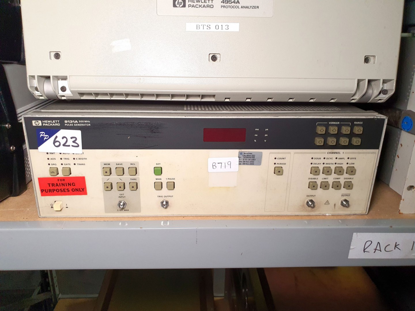 HP8131A pulse generator (spares or repair) (B719)...