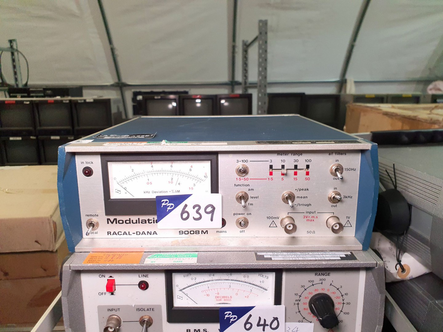 Racal 9008M modulation meter, AM/FM (B640) - Lot l...