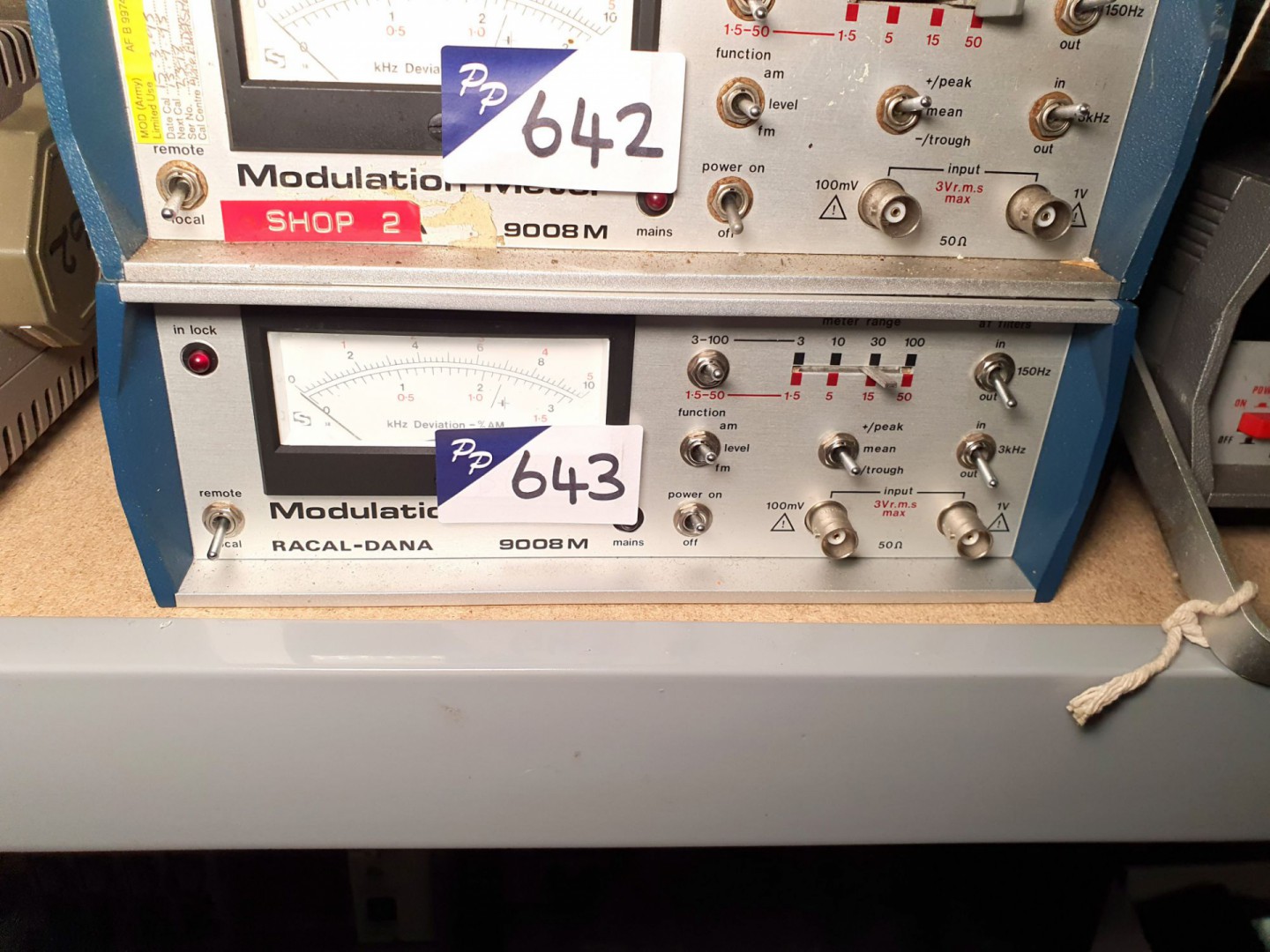 Racal 9008M modulation meter AM/FM (B641) - Lot lo...
