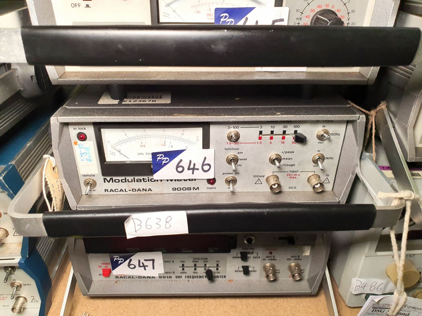 Racal 9008M modulation meter AM/FM (B638) - Lot lo...