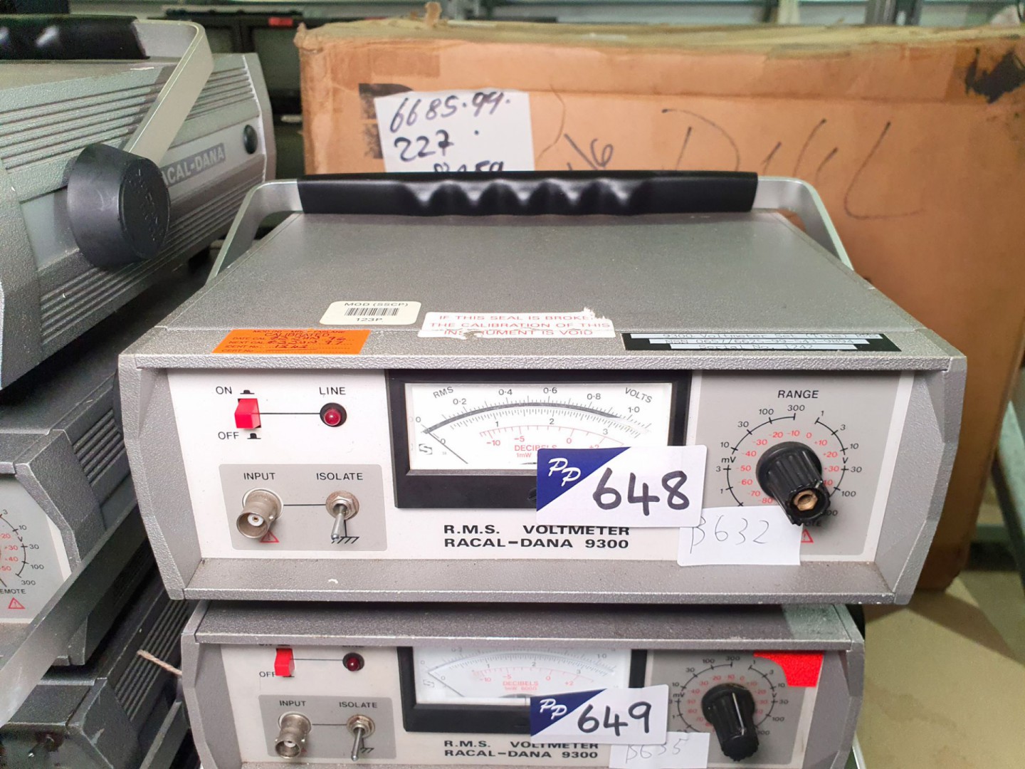 Racal 9300 RMS voltmeter (B632) - Lot located at:...