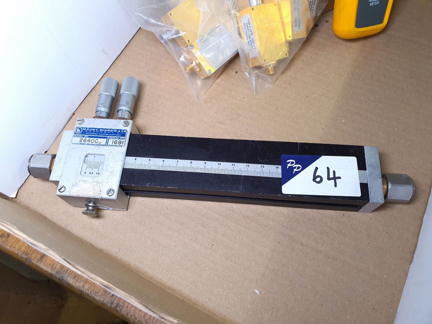 Maury Microwave 2640c tunable RF bandpass filter /...