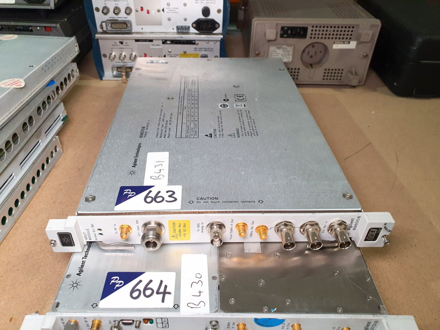 Agilent VXI card 89605B input module (B431) - Lot...