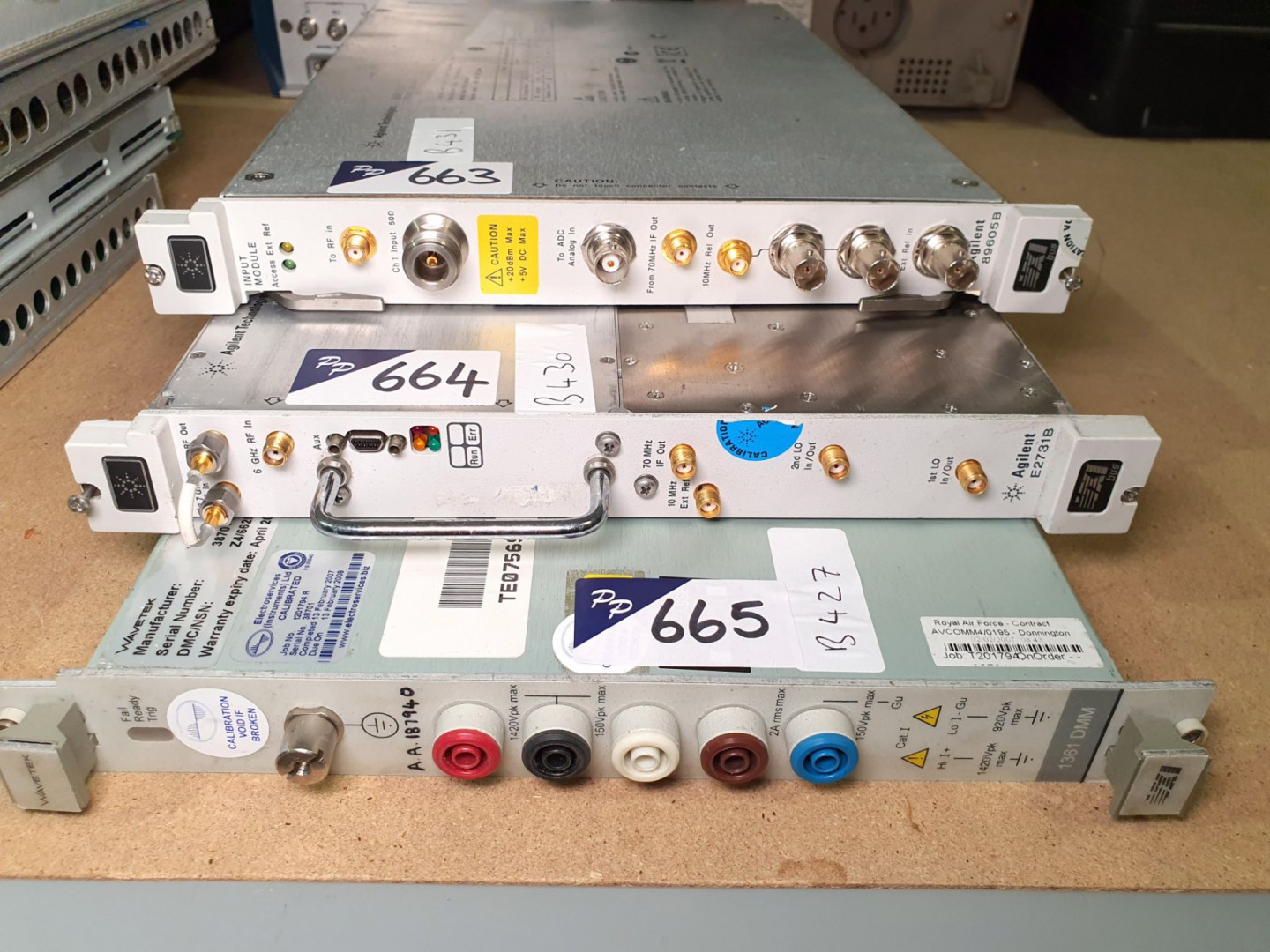 Agilent VXI card E2731B RF tuner (B430) - Lot loca...