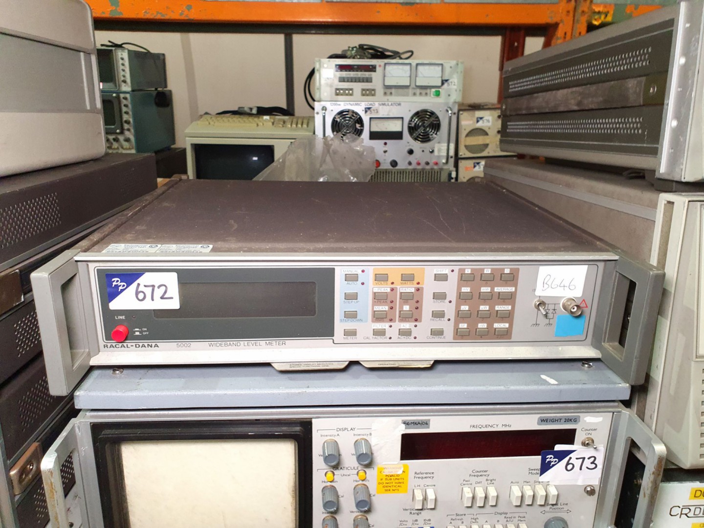 Racal Dana 5002 wideband level meter (B646) - Lot...