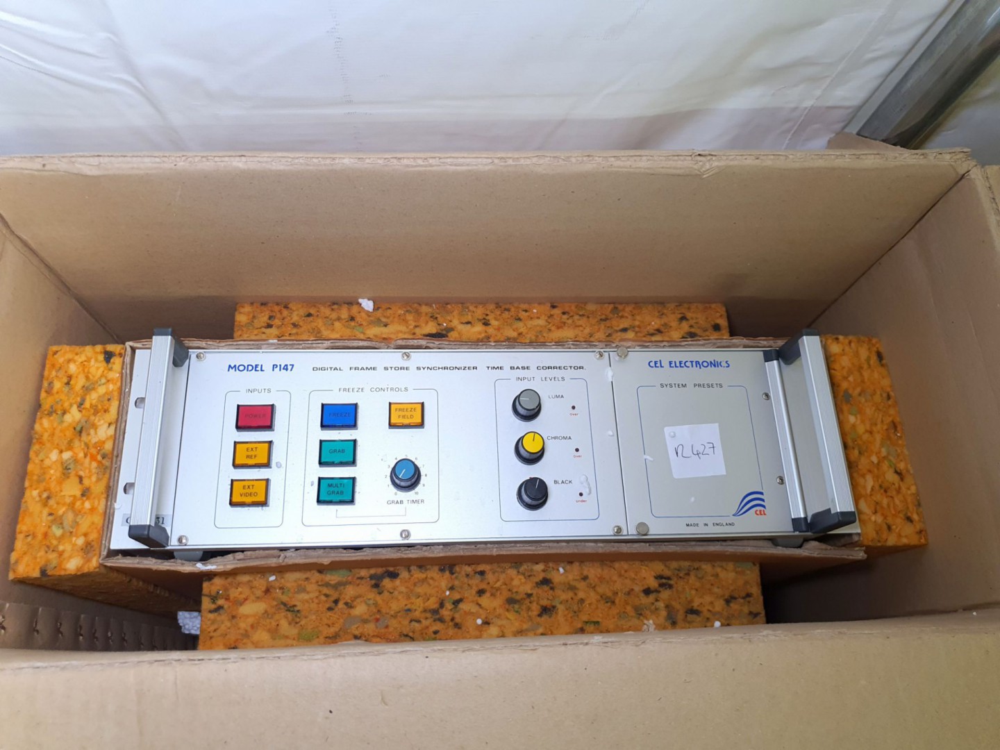 CEL P147-12 digital frame store synchroniser timeb...