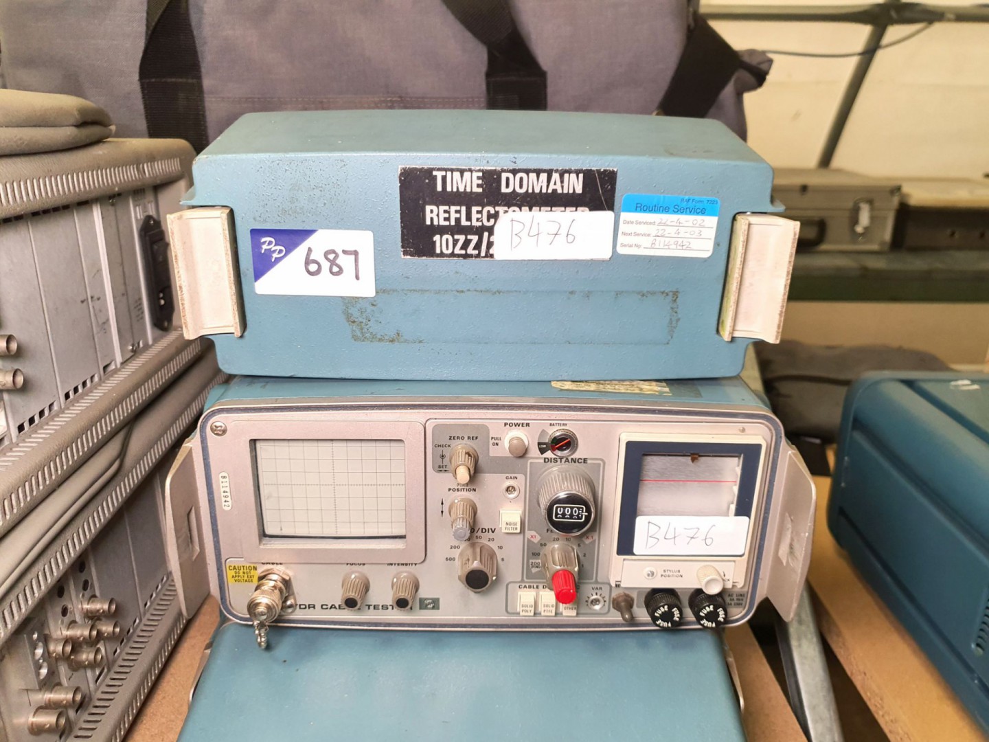 Tek 1502 TDR cable tester, with manual & leads (B4...