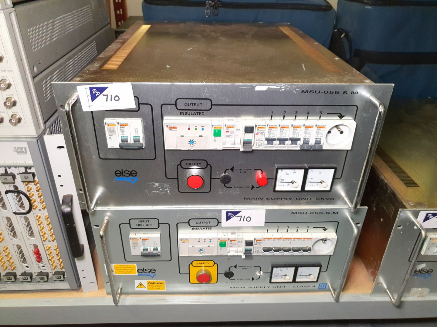 2x Else MSU- 055-S-M mains supply units, 5kva (B40...