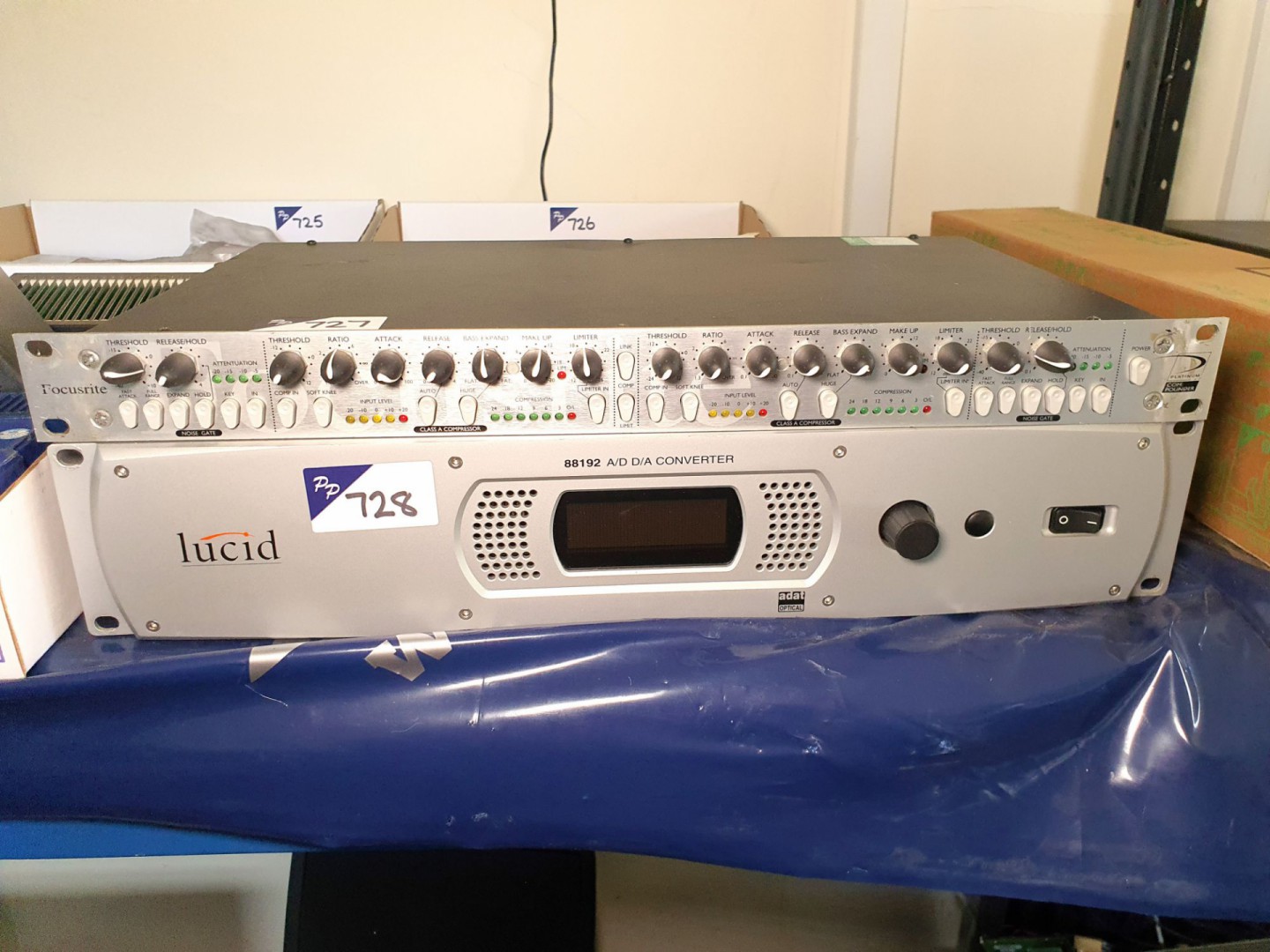 Lucid 88192 8 channel audio converter, AD/DA - Lot...