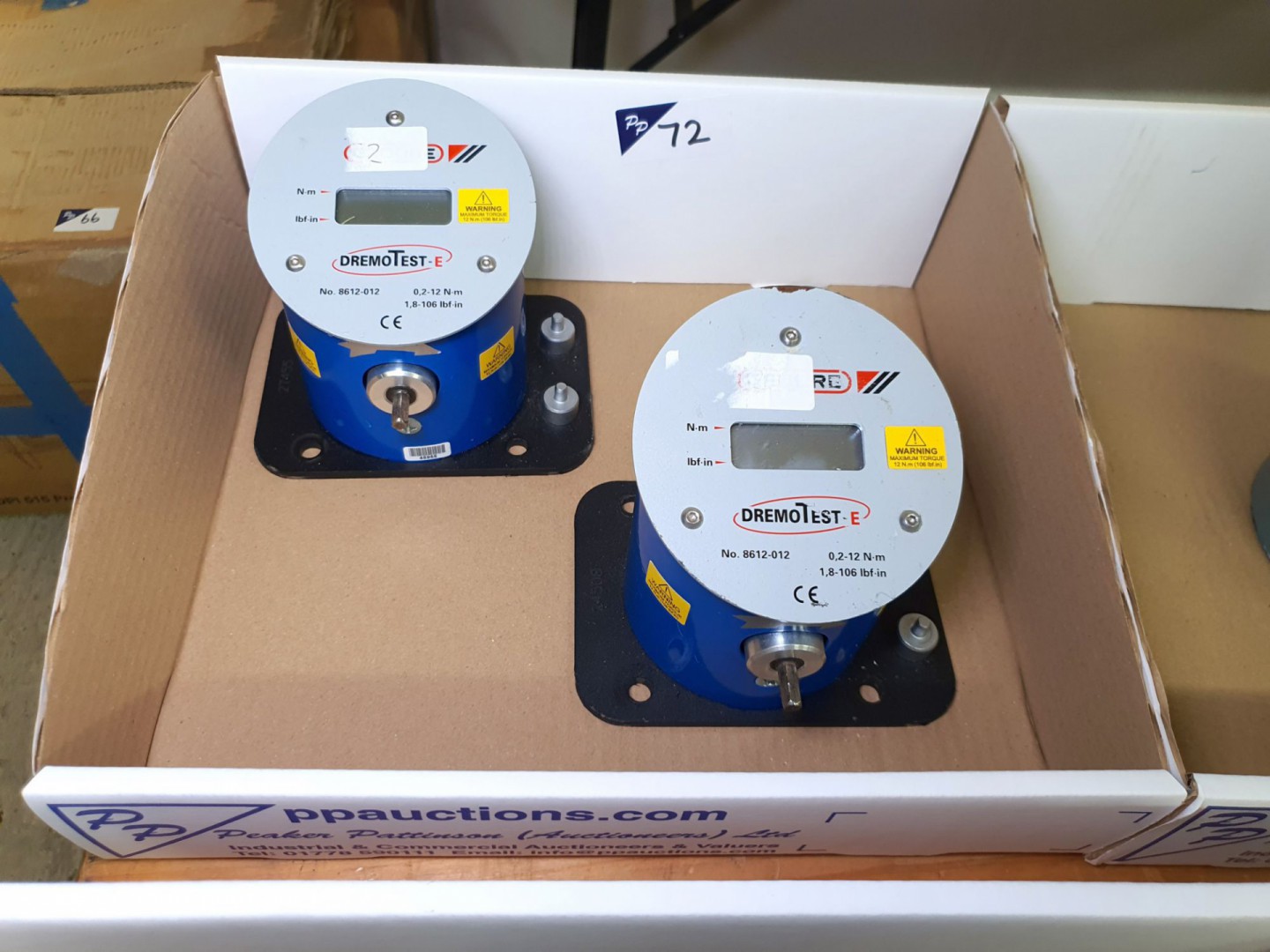 2x Gedore Dremo test & torque wrench testers (B272...