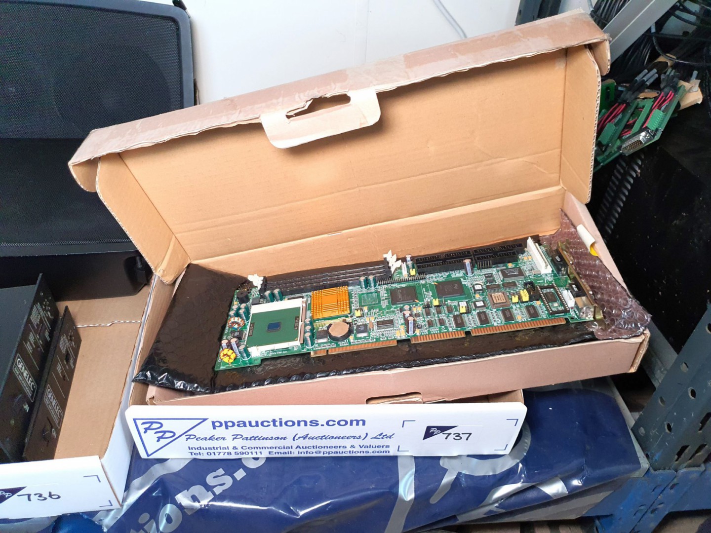 SBC-6750 industrial PC card inc: Pentium CPU - Lot...
