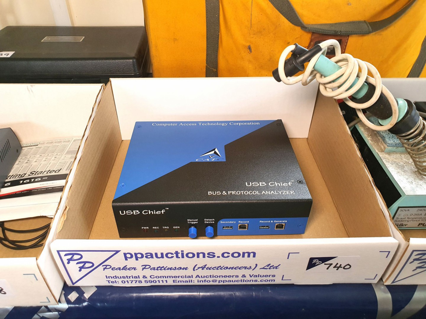 CAT C USB chief USB protocol analyser inc: break o...