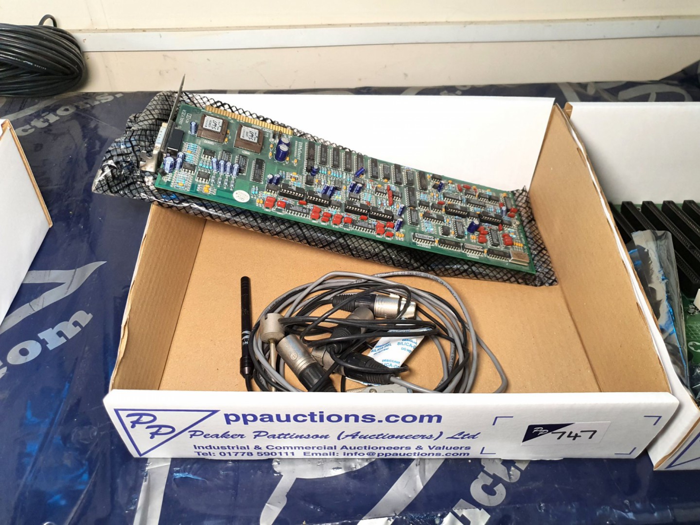 Linear X LMS audio / acoustic analyser card, cable...