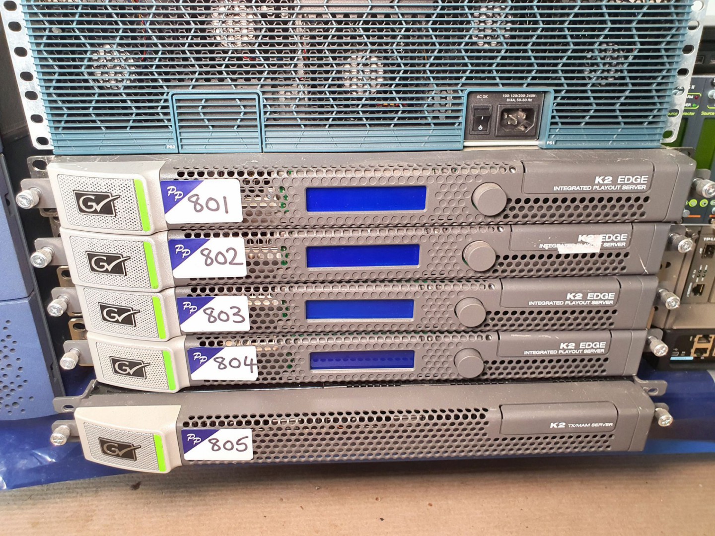 Grass Valley K2 Edge integrated playout server - L...