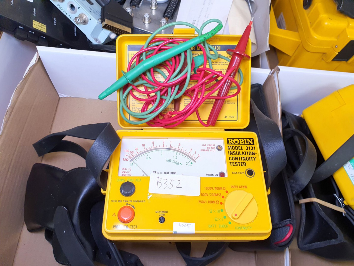 Robin 3131 insulation continuity tester with leads...
