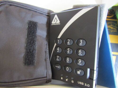 Apricorn Aegis Bio 3 500 GB portable hard drive&nb...