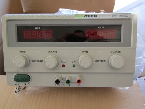 ISO-TECH IPS1603D digital bench power supply, 0-60...