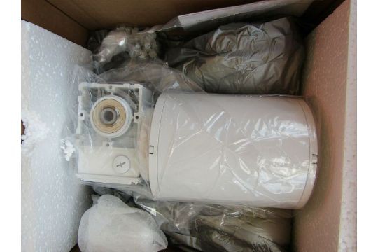 Mini Motor Worm AC geared motor, 3 phase, 230vac 4...