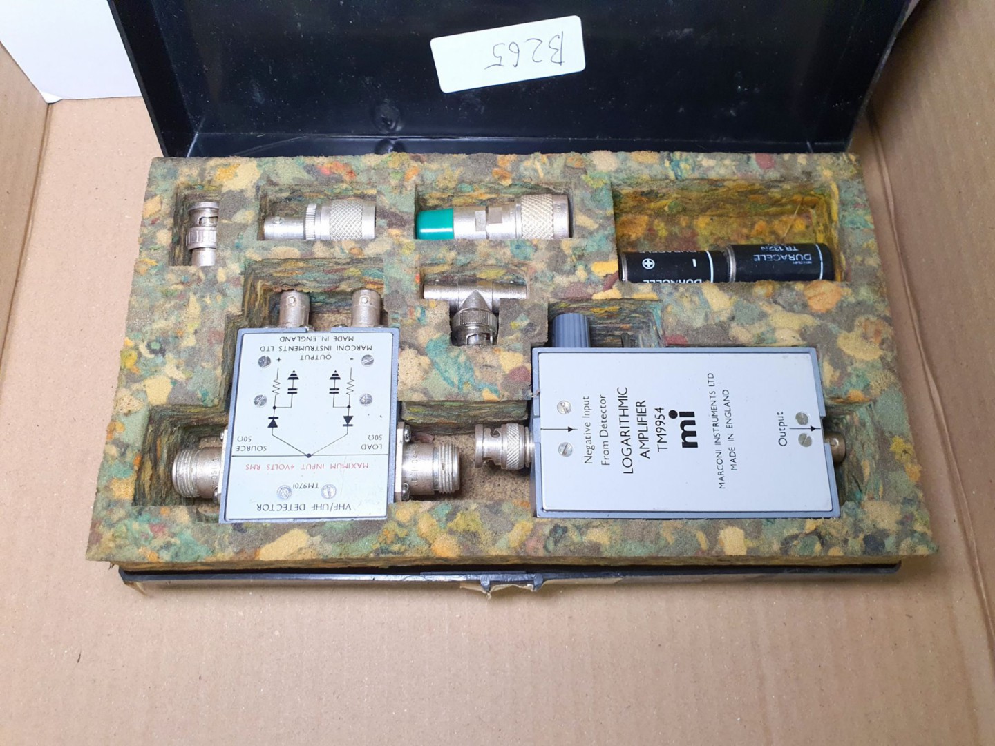 Marconi TM 9954 log AMP & TM 9701 VHF/UHF detector...