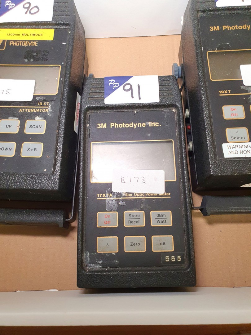 3M 17 XTA Fiber optic power meter (B173) - Lot loc...