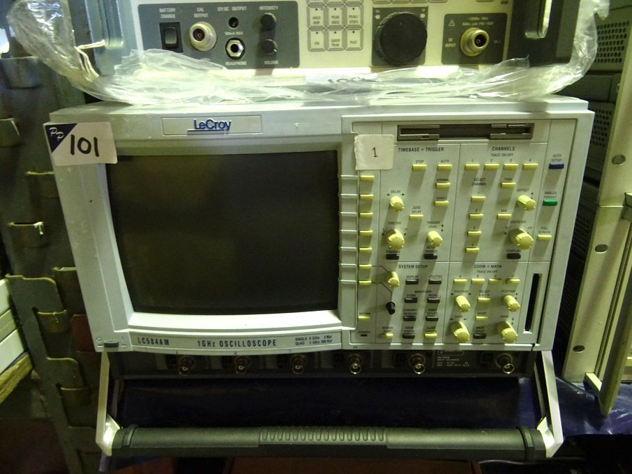 Lecroy LC584AM oscilloscope, 1GHz, 4 channel - lot...