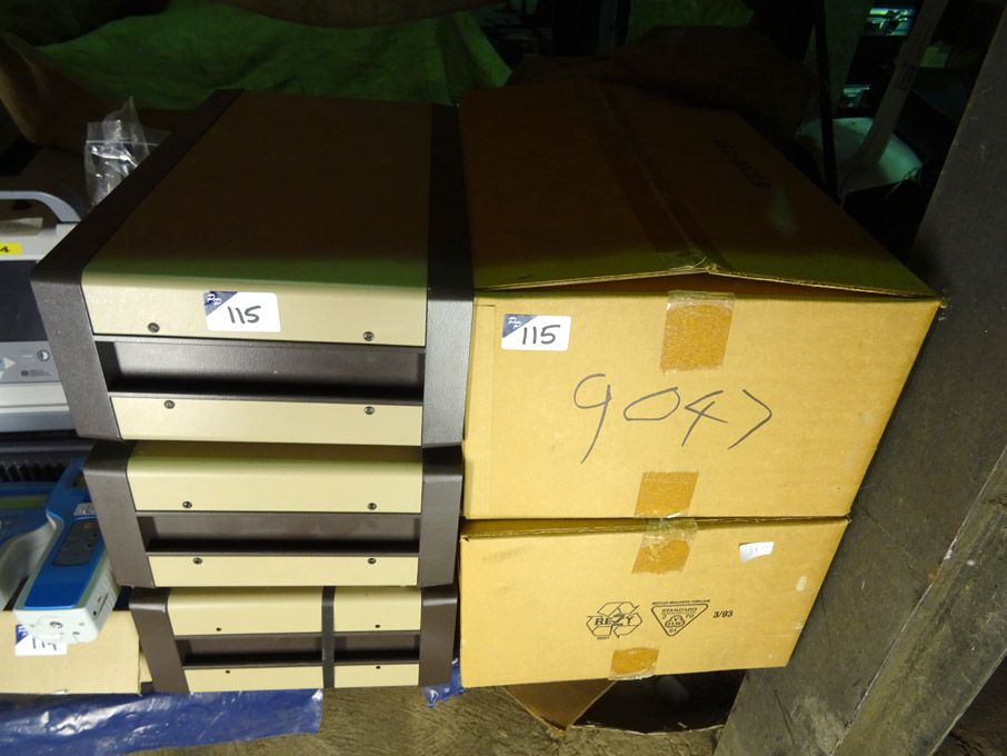 5x Schroff 19" Comptec cases - lot located at: PP...