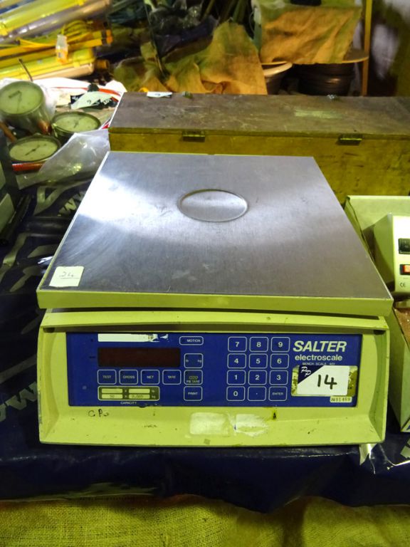 Salter Electroscale 401 digital scales, 50 x 0.005...
