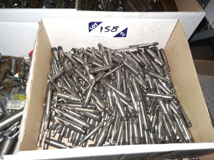 Qty various screw shank endmills - lot located at:...