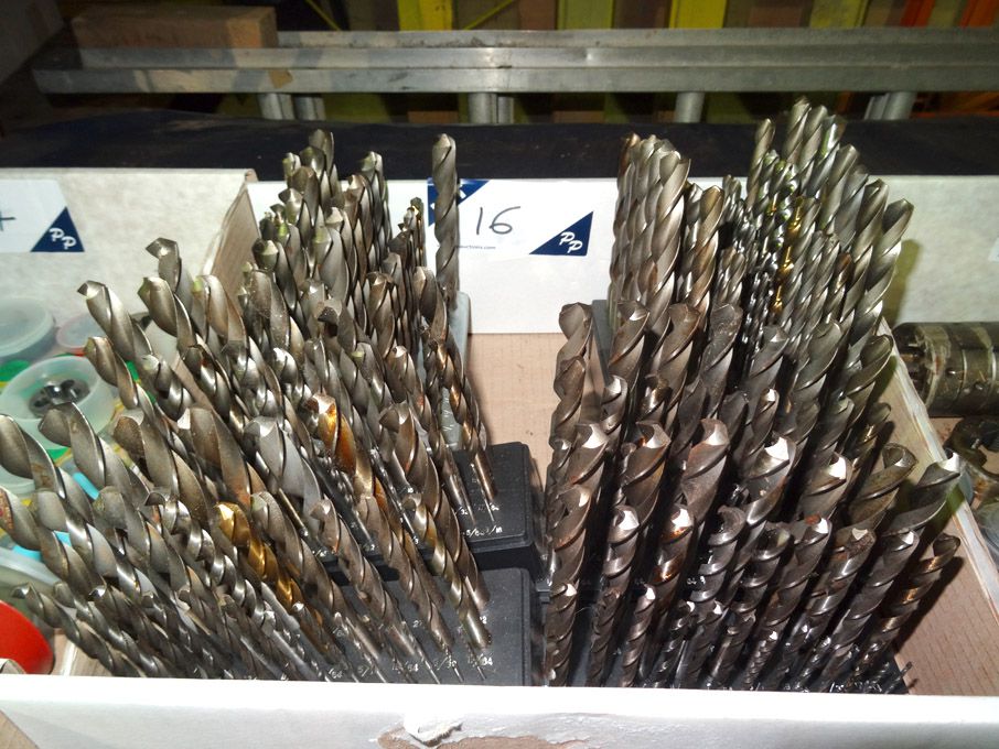 Qty drill sets in stands (unused) - lot located at...
