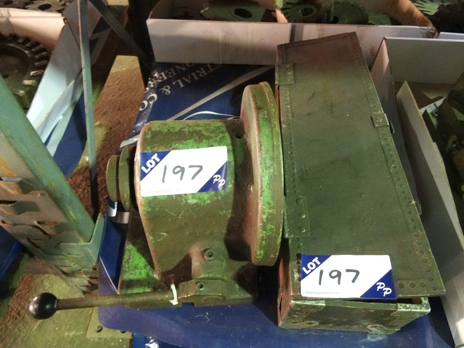 Snap Tap lathe tool in box & 30mm dia collet head...